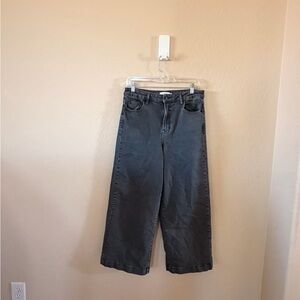Bohme Charcoal Wide Leg Jeans